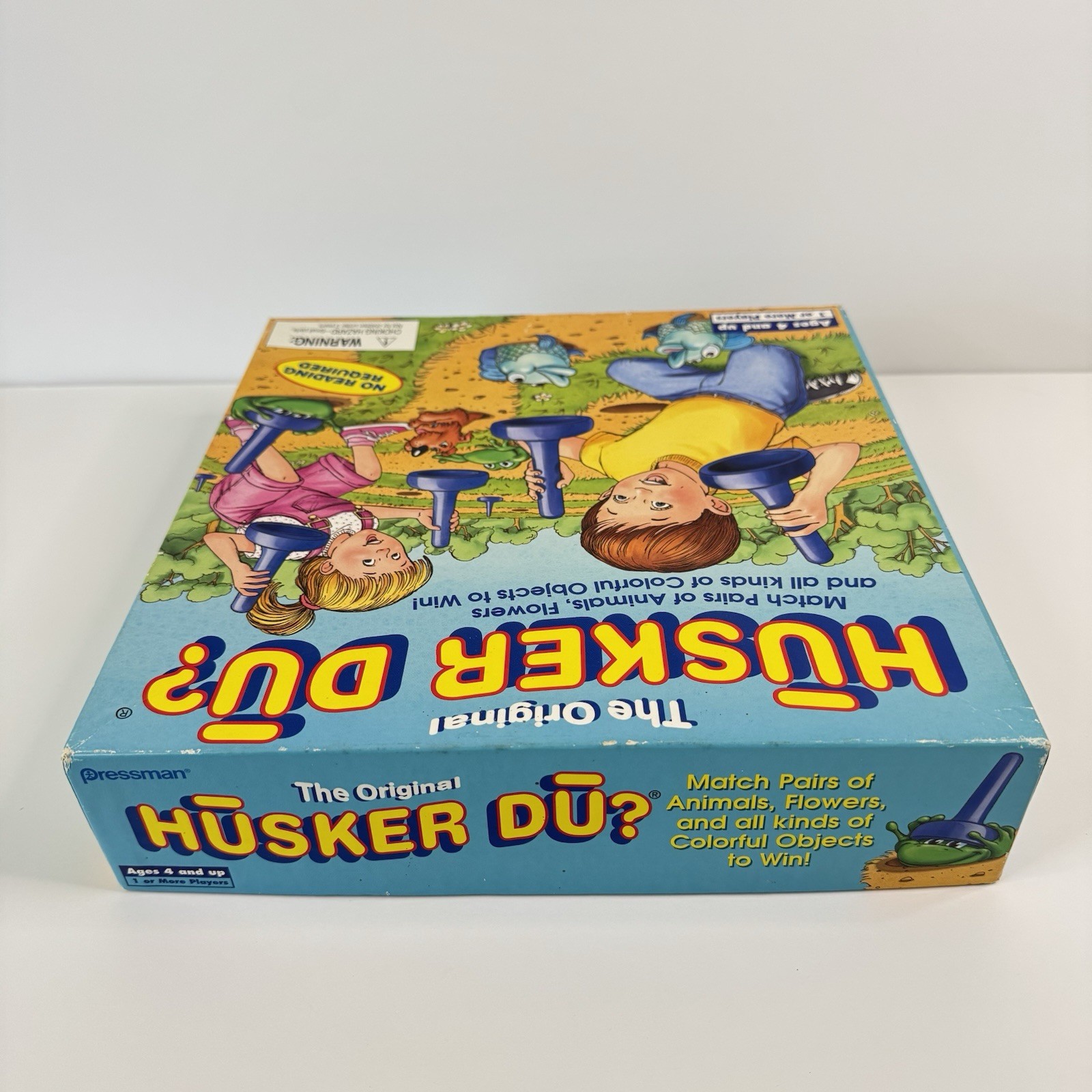 The Original Husker Du Matching Board Game Pressman Vintage 2000 – Complete