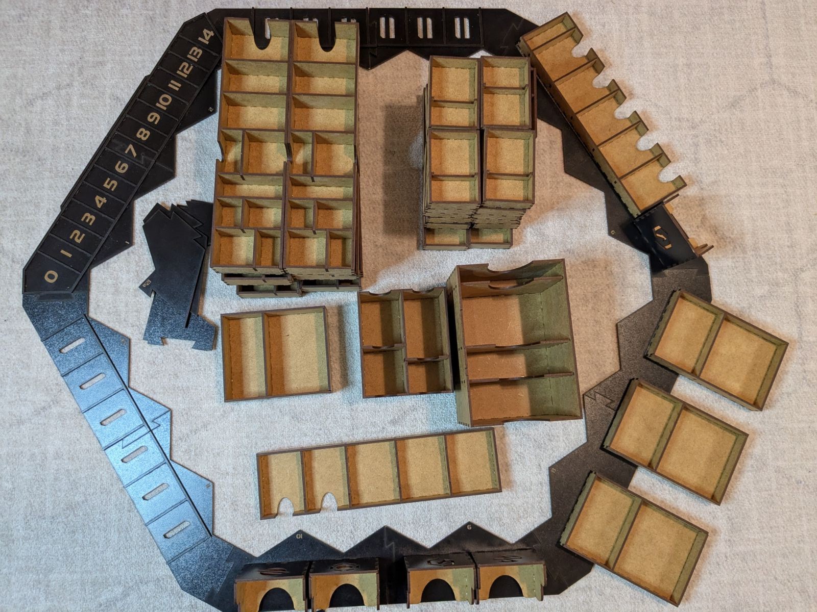 Wooden Insert + Map Frame + Codex 1-3 for Twilight Imperium 4th Edition & POK