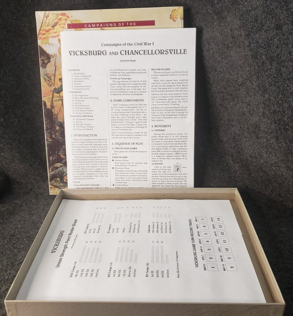 Campaigns of the Civil War Gettysburg and Chancellorsville No markers