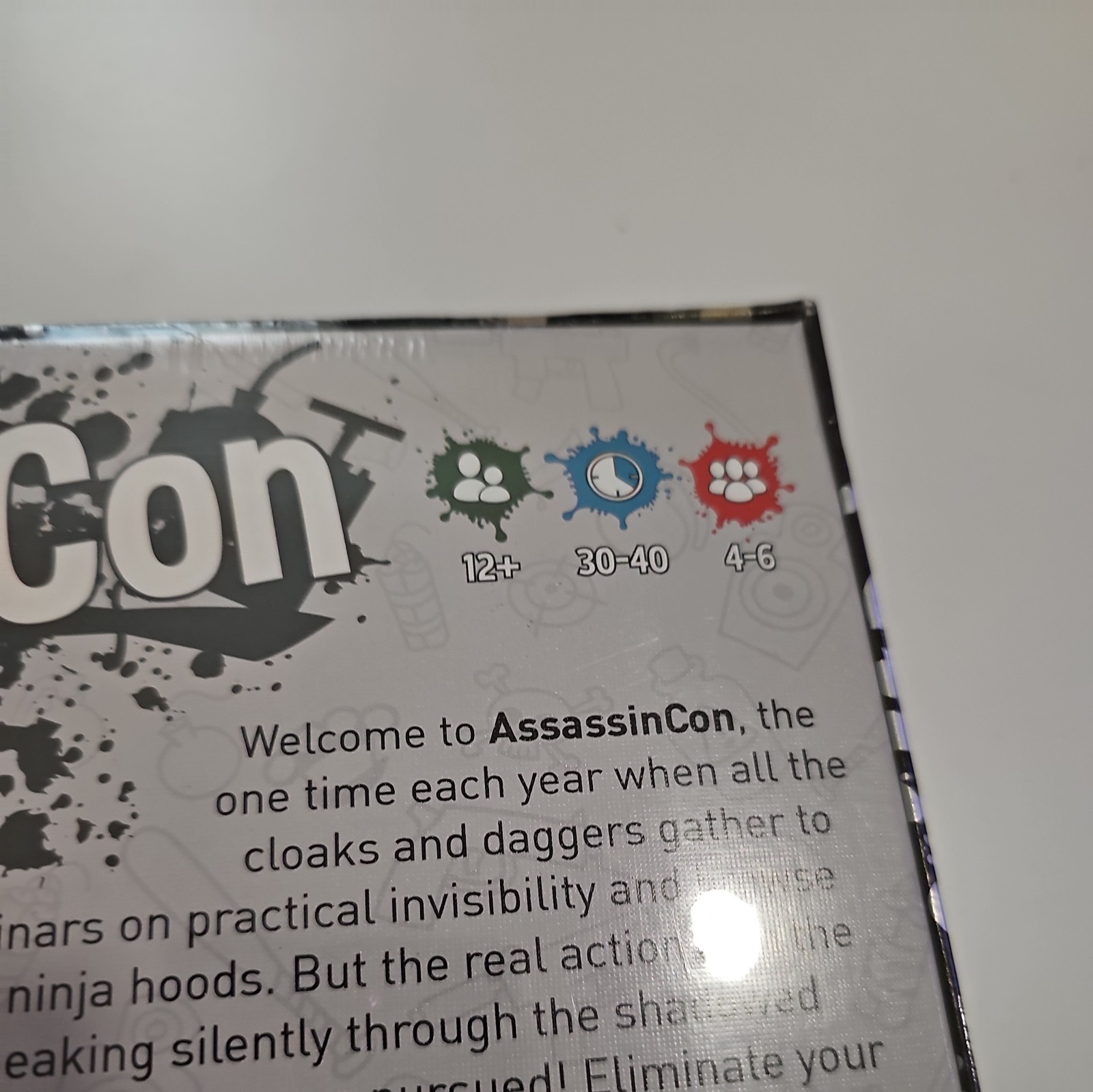 AssassinCon Board Game Mayday Games 12+ 4-6 Players