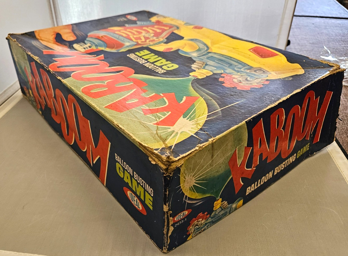 Vintage KABOOM- Balloon Busting game 1965 Ideal