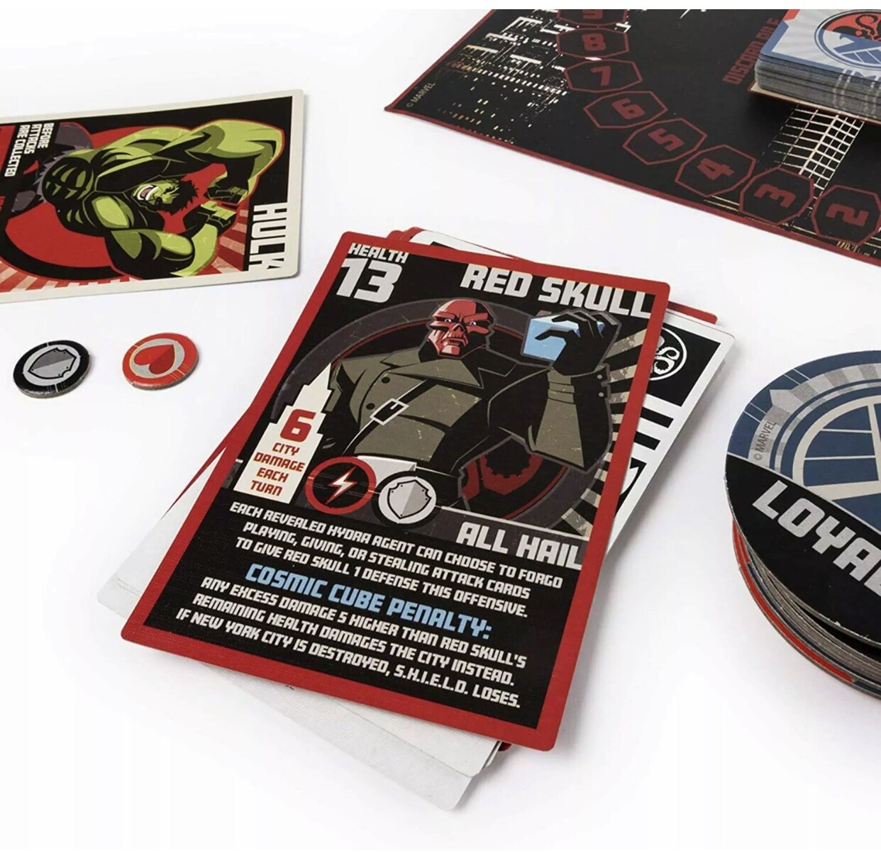 Marvel Hero Avengers Hail Hydra Board Game | New | Spin Master | We Ship Daily!