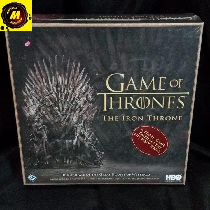 Game of Thrones: The Iron Throne (NIB) – #146352 – Fantasy Board Games