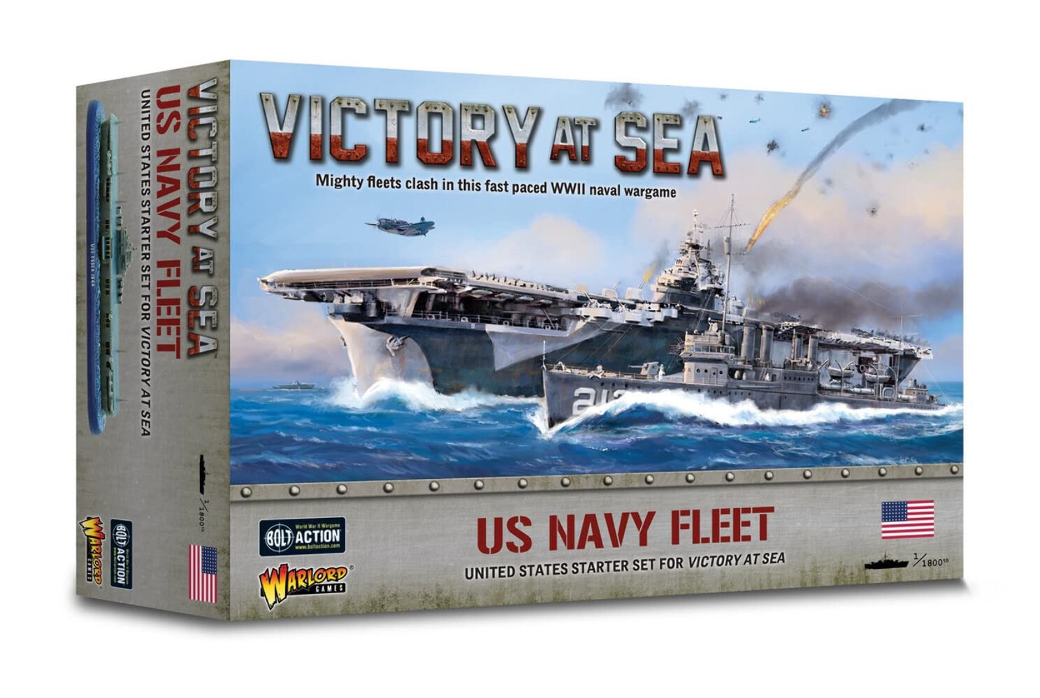 Warlord Games Warlord Victory At Sea Us Navy Starter Fleet War –