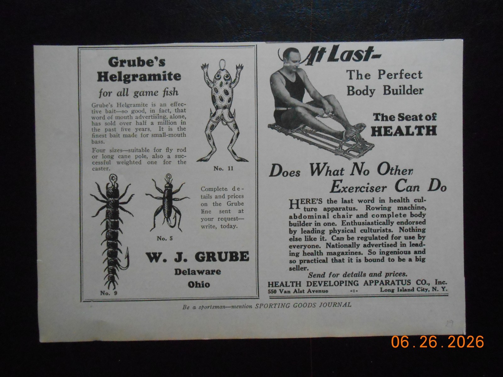RARE 1929 Gee-Wiz Wolverine Supply & MFG CO horse racing game toy New York AD