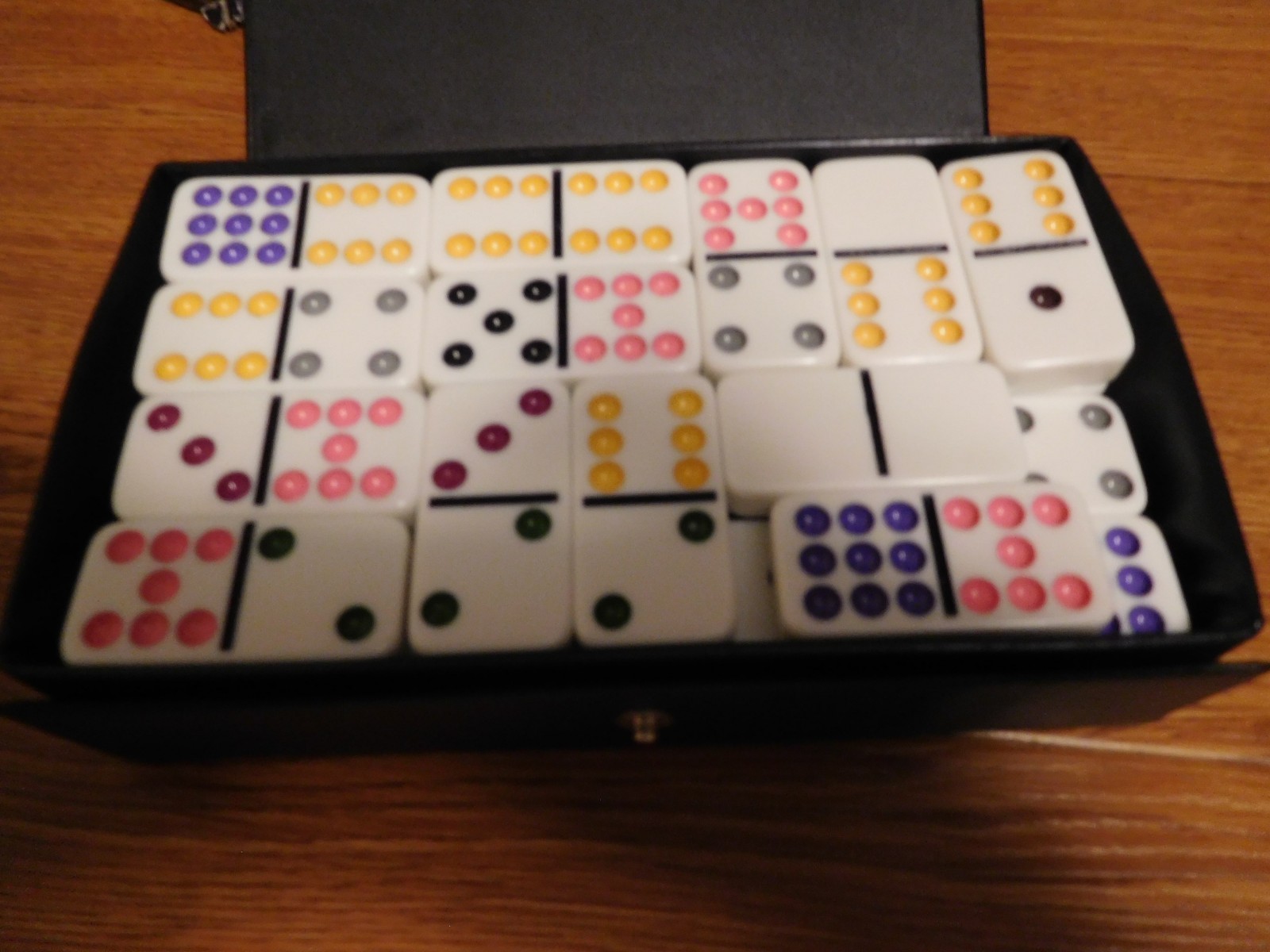 Vintage Pressman Double Nine Dominos Set DOUBLE NINE 54 DOMINOES #3226