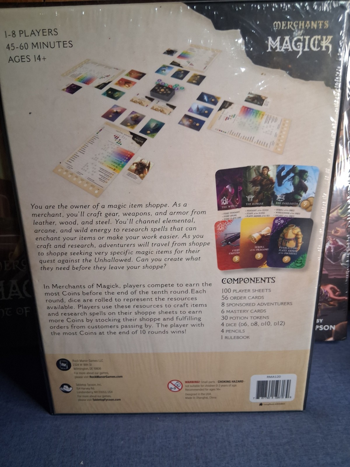 Merchants of Magick: A Set a Watch Tale + 2 expansion bundle.