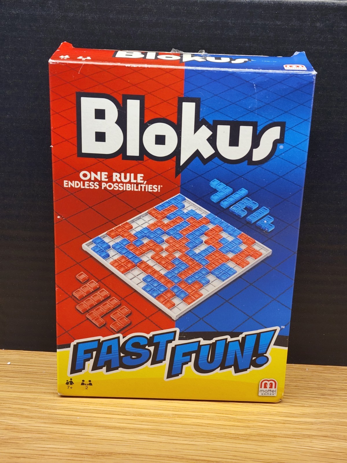 Blokus® – FAST FUN Travel Version Hasbro Game ONE RULE ENDLESS POSSIBILITIES 7+