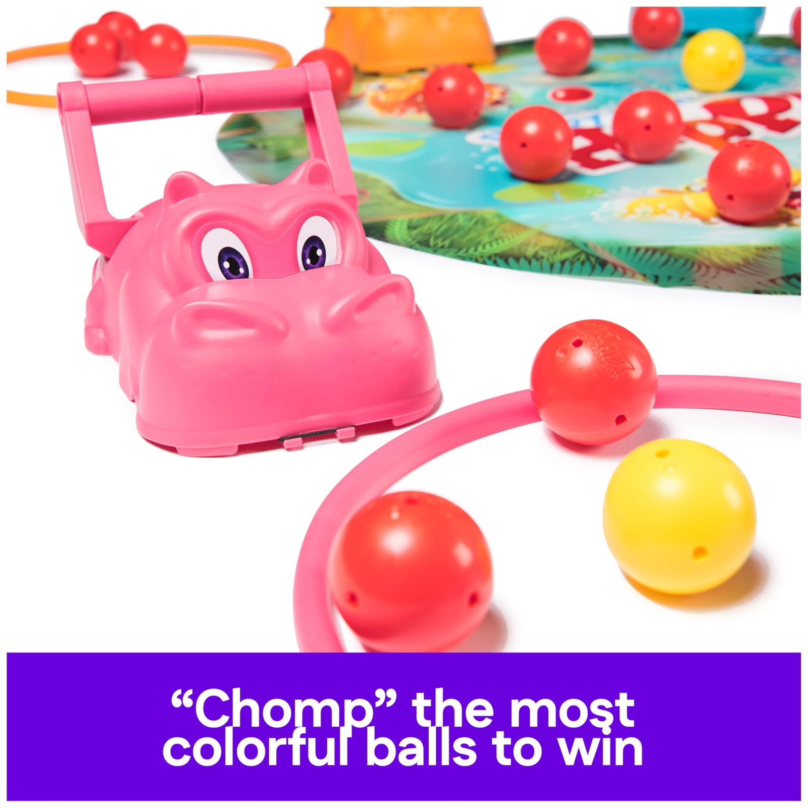 , Hungry Hungry Hippos Giant Edition, Family Game for Indoor & Outdoor Play w…