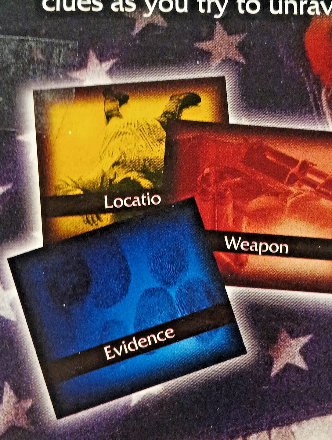 Law & Order Cardinal Detective Board Game Gather Evidence 13+ Pre-owned Complete