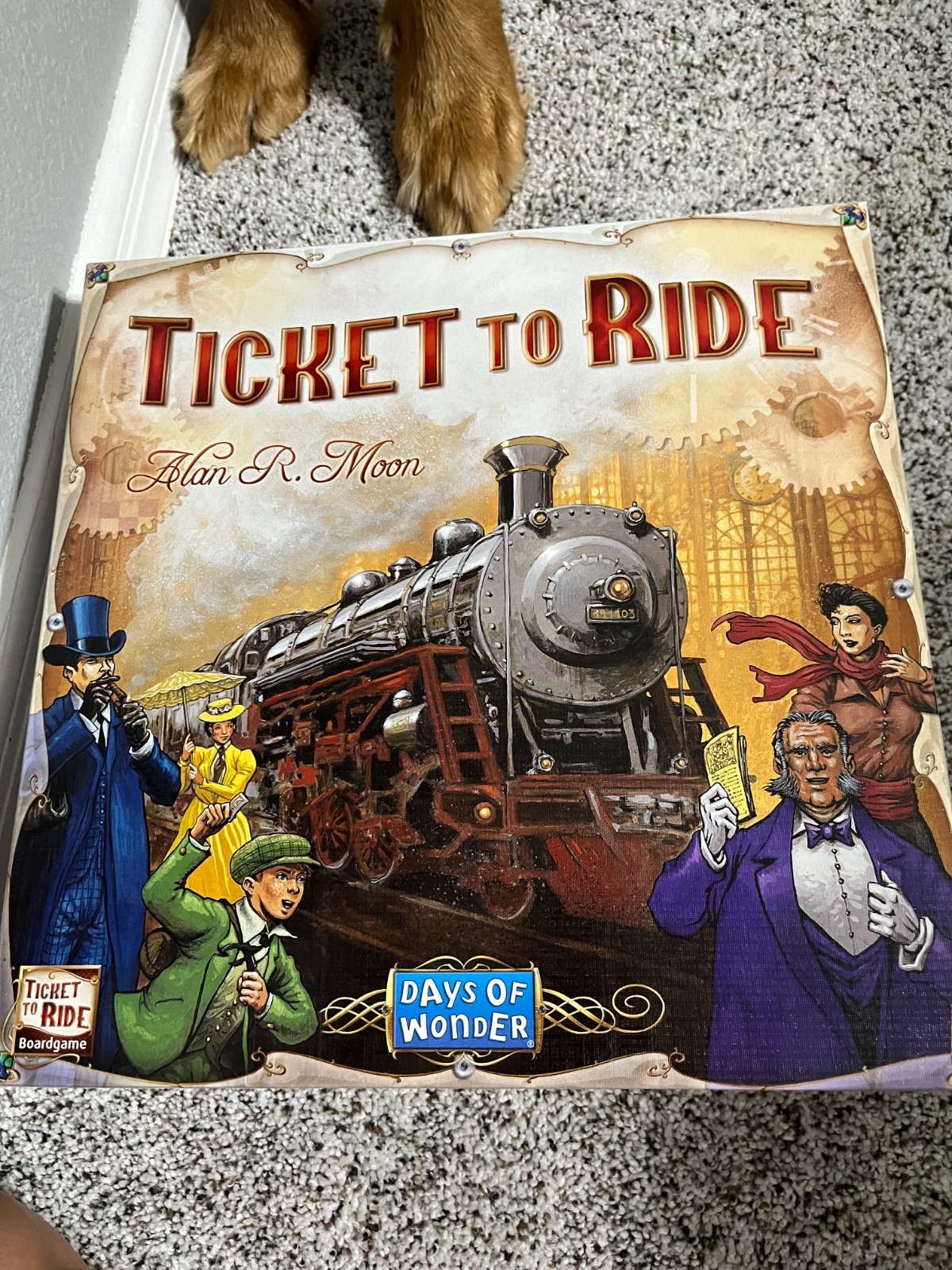 Days of Wonder Ticket To Ride by Alan R. Moon Train Adventure Board Game
