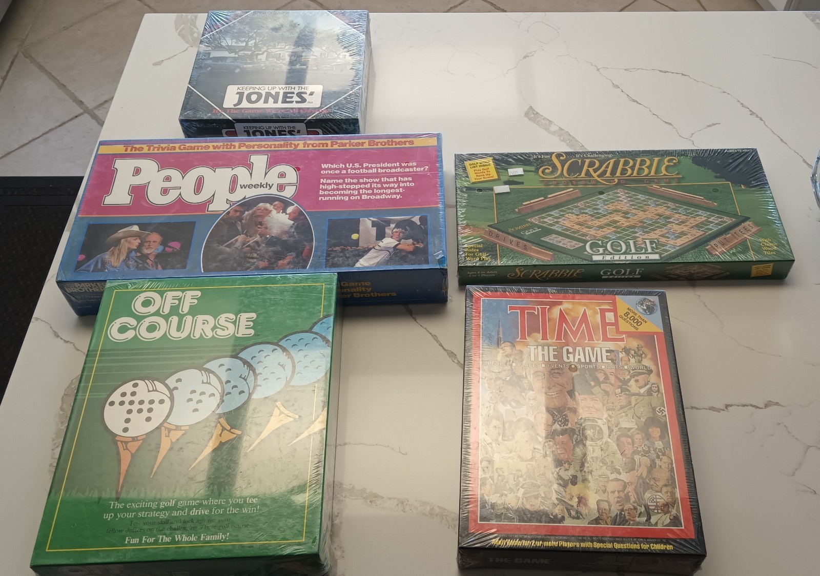 Board Game Lot Of 5 VTG Board Games All Factory Sealed See Pic 7