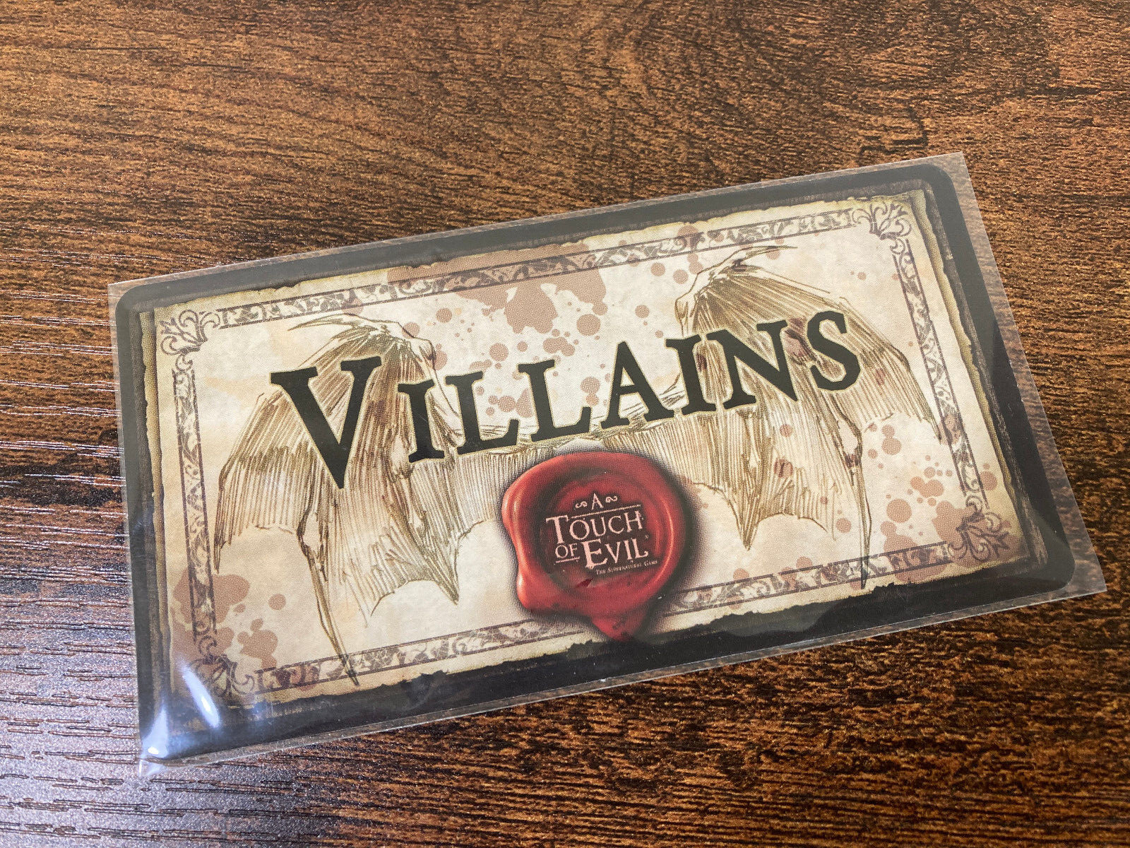 Dark Gothic Colonial Horror The Harbinger of Death Promo card Flying Frog