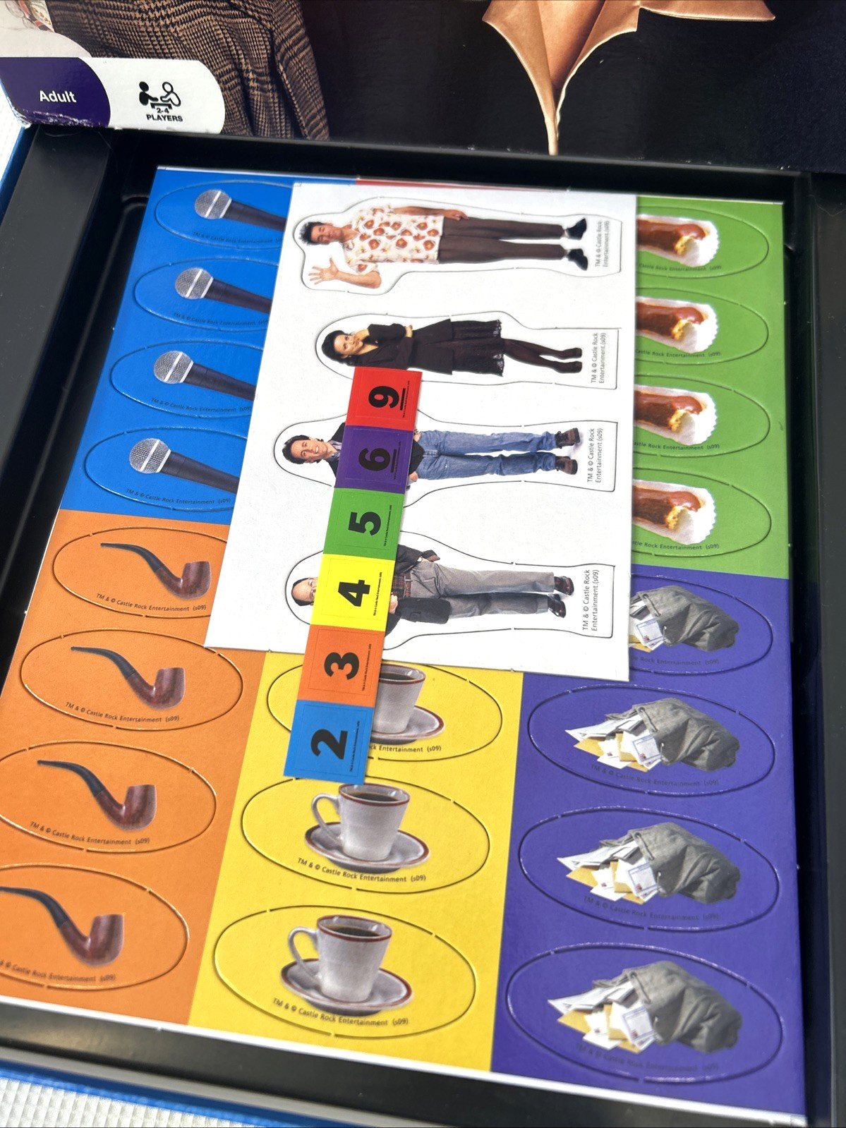 Seinfeld Trivia Board Game 2009 Pressman Board Game 2–4 Players NEW Open Box