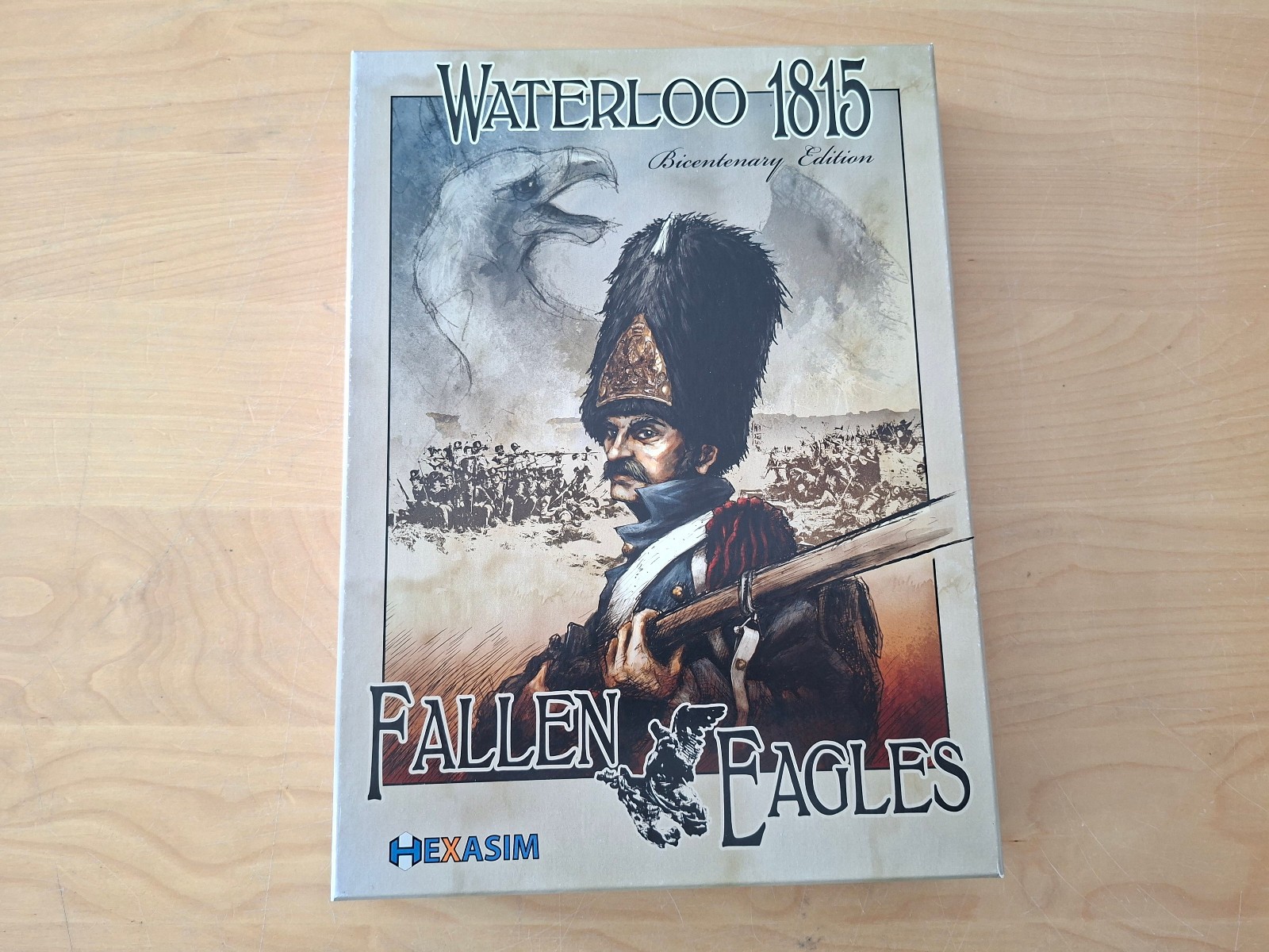 Waterloo 1815 – Fallen Eagles HexaSim – English Board Games Collection Bundle