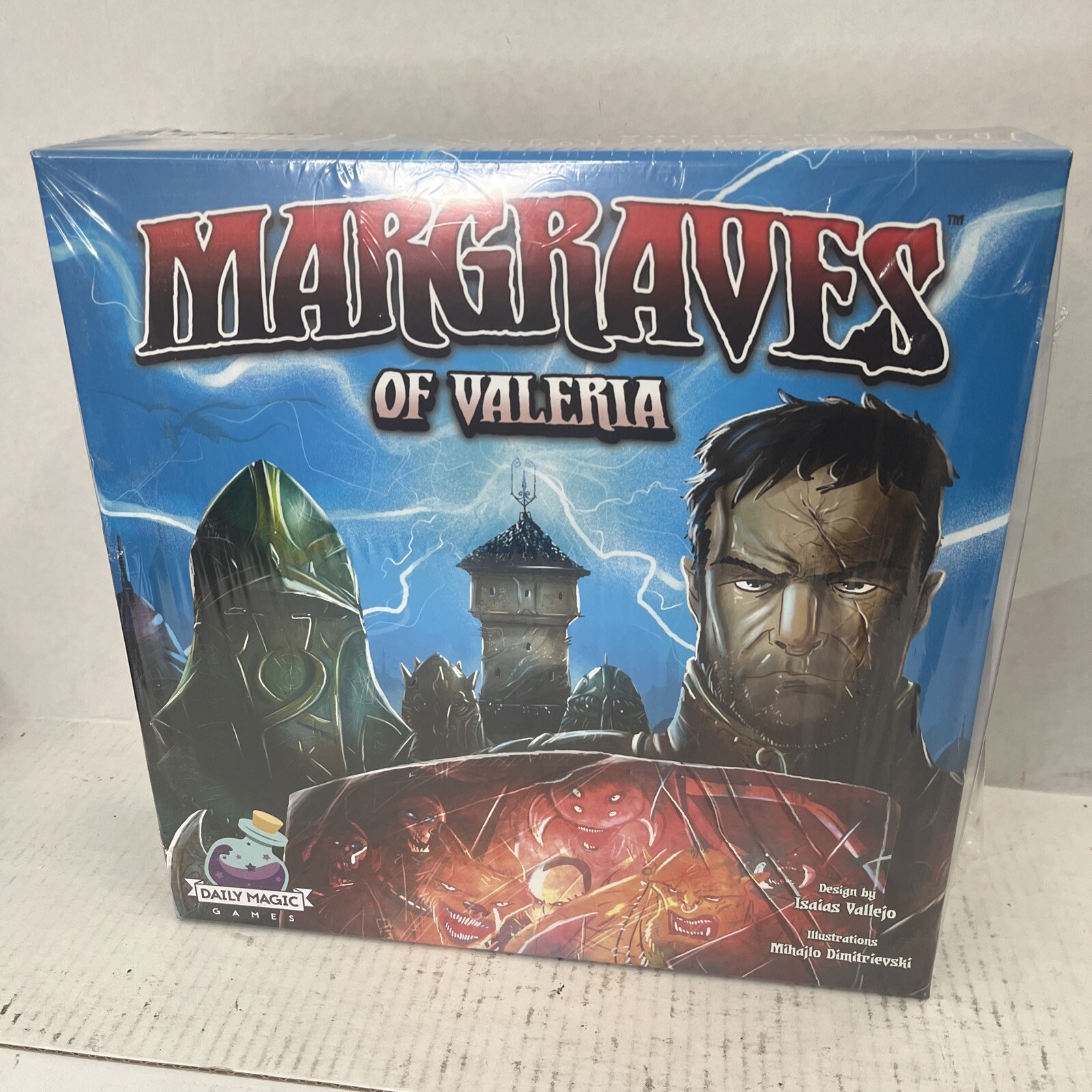 Margraves of Valeria Board Game by Daily Magic Games – New & Sealed