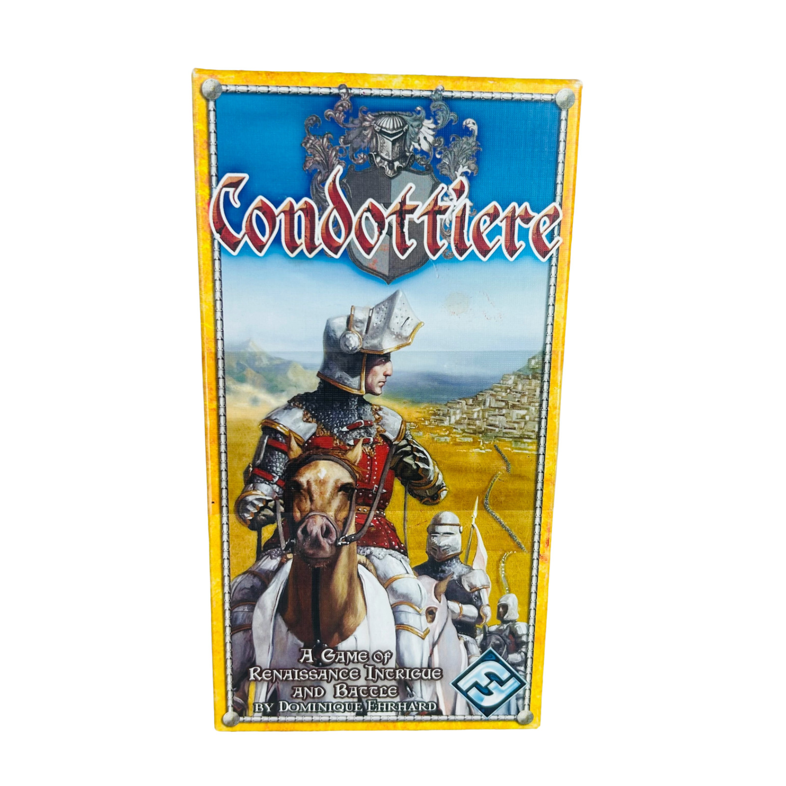 Condottiere Board Game Complete Renaissance Strategy Fantasy Flight Games Very G