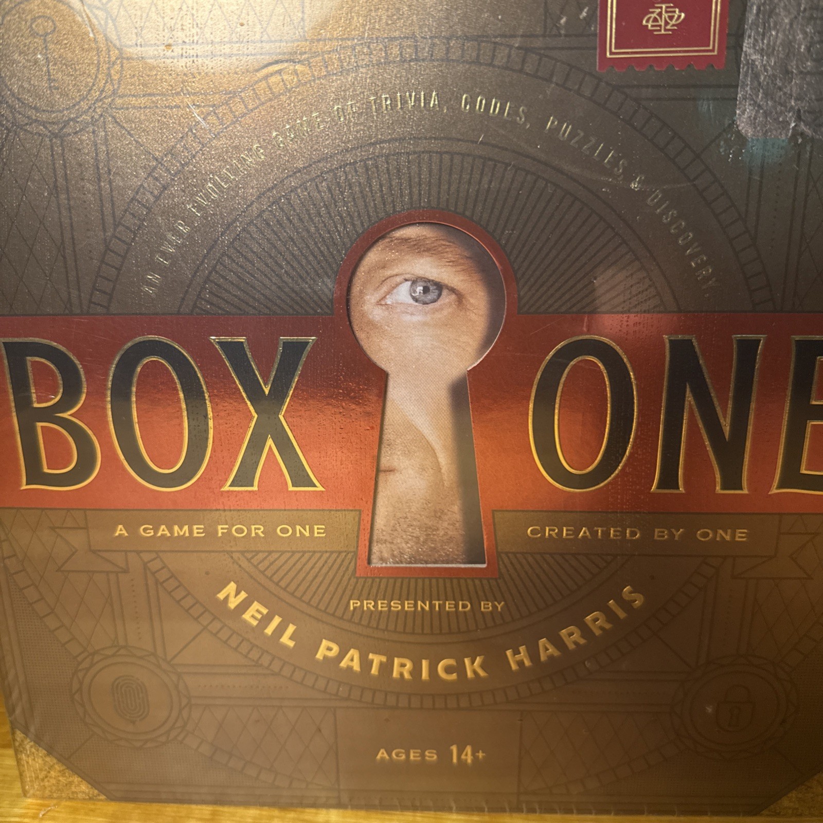 Box One Neil Patrick Harris Theory 11 Brand New Sealed Box- 1 Player Game