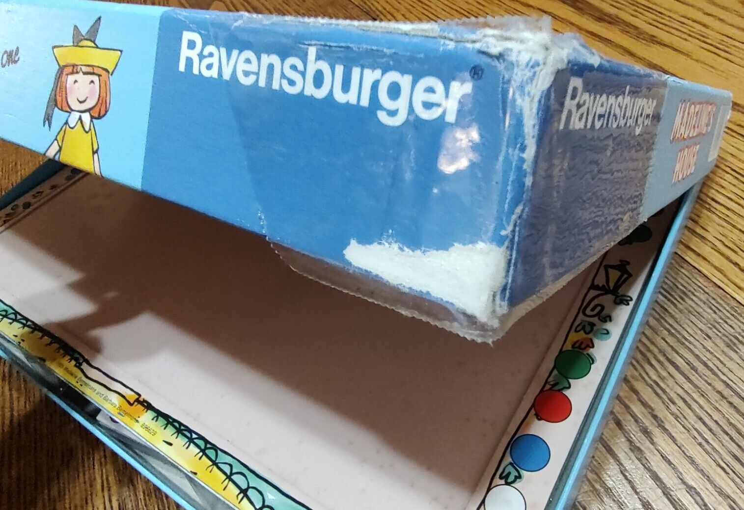 VINTAGE 1995 RAVENSBURGER MADELINE’S HOUSE GAME, #D-88188, 2-4 PLAYERS, AGES 4-8