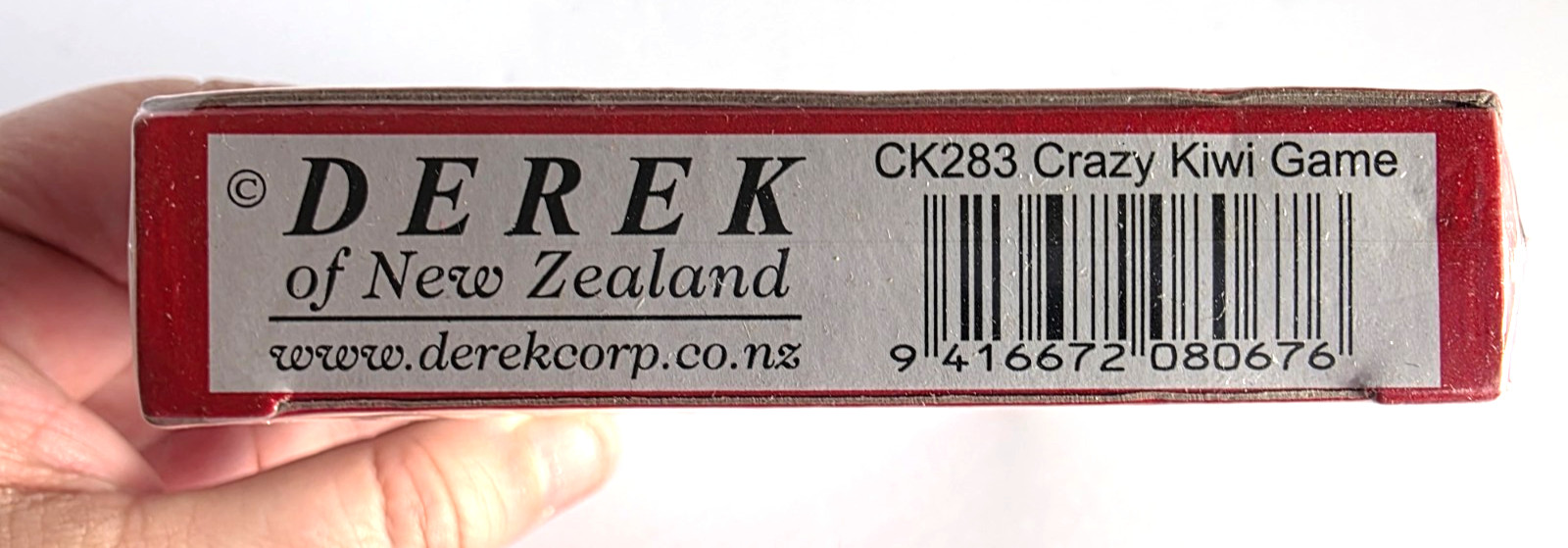 NEW Sealed The Crazy Kiwi Game by Derek of New Zealand (CK283)
