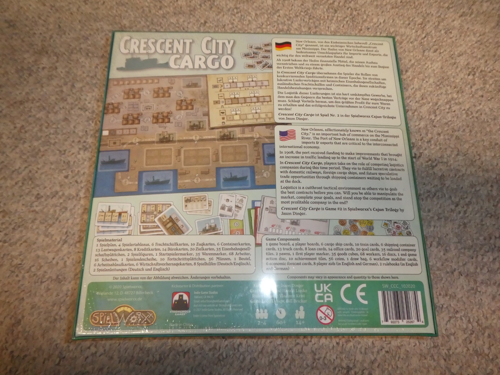 Crescent City Cargo Board Game – NEW!