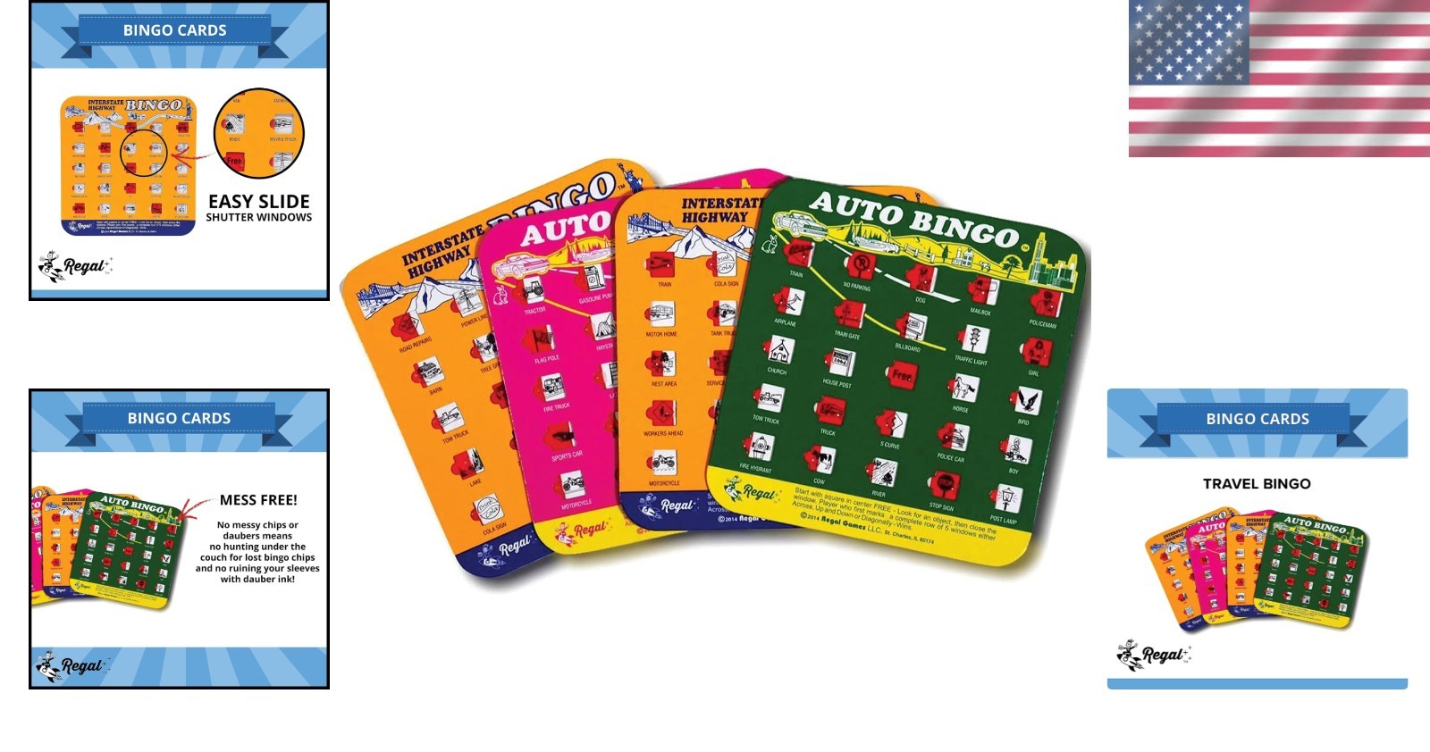 Interactive Reusable Bingo Game for Kids & Adults – Perfect for Road Trips