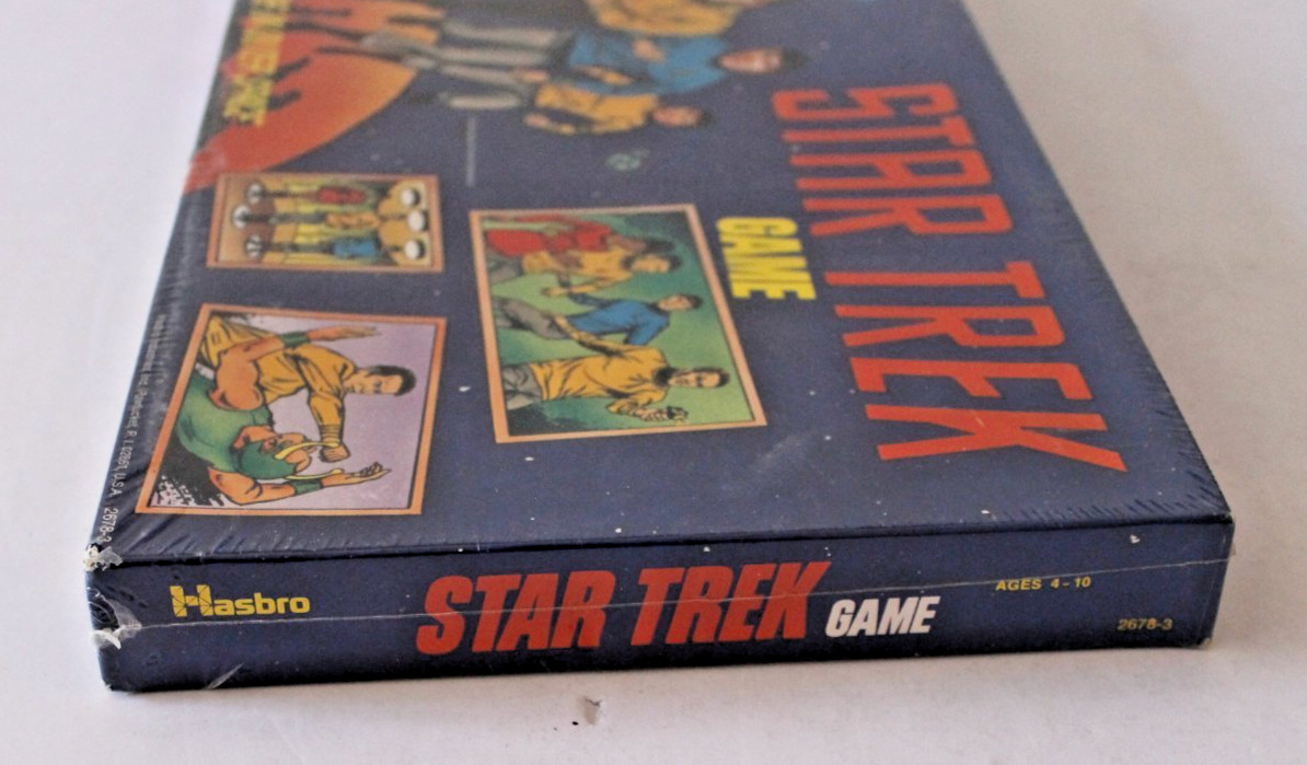 STAR TREK 1974 VINTAGE BOARD GAME HASBRO NEW FACTORY SEALED 50+ YEARS OLD