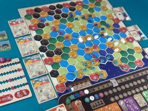 Arclight Railway Boom (2-4 players, 60-120 minutes, ages 14 and up) Board Game