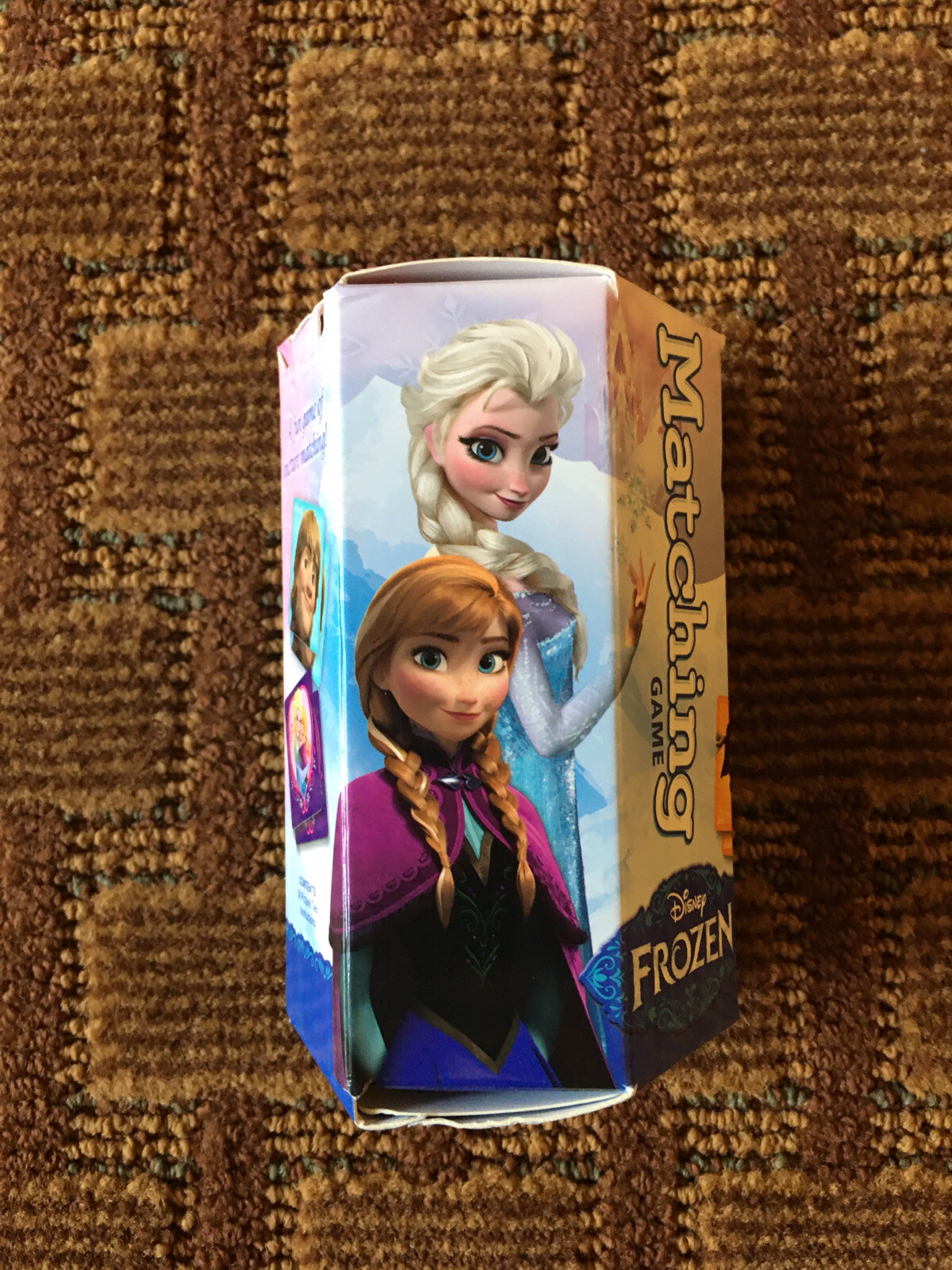 Disney Frozen Matching Game 36 Picture Tiles Anna, Elsa, Kristoff, Olaf, & More