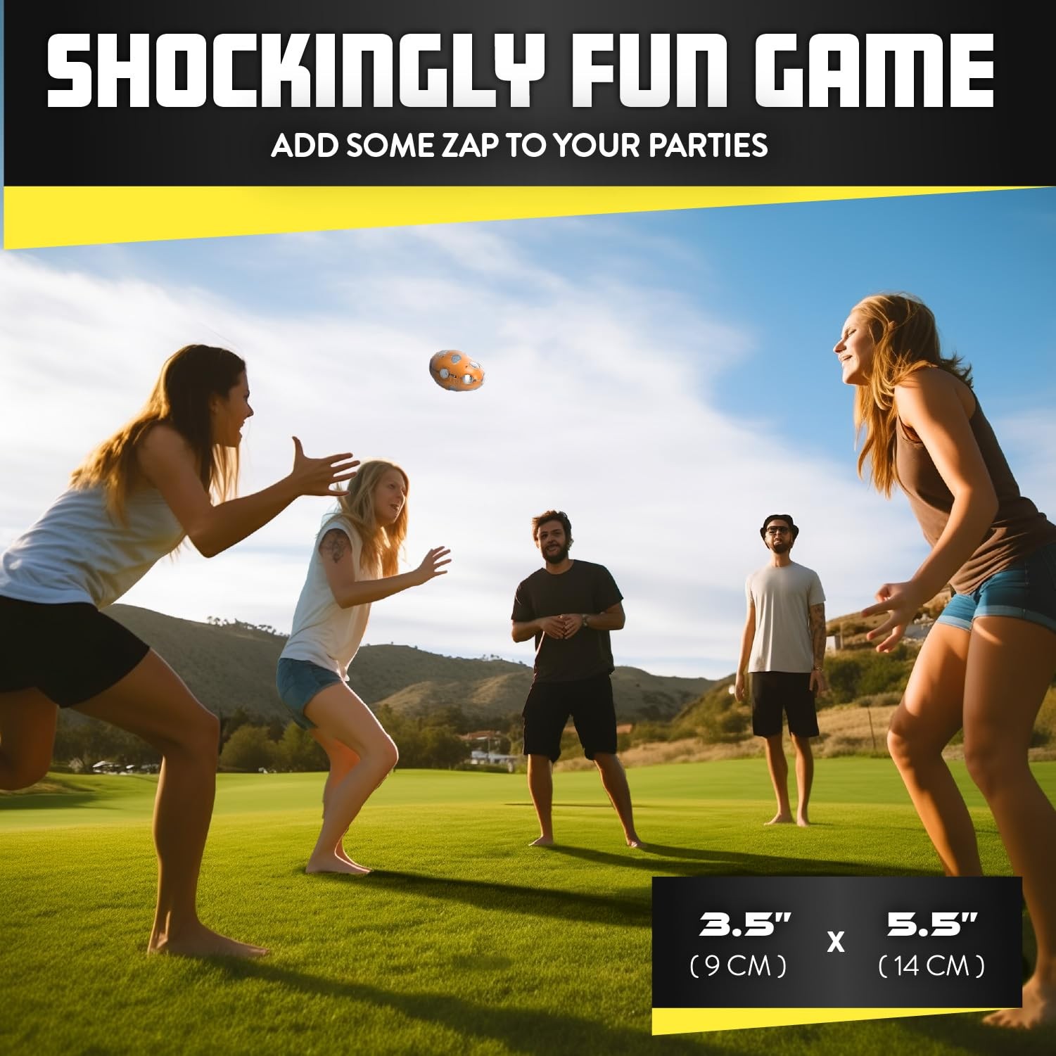 Lightning Reaction Shocktato Party Game – The Hilariously Funny Game of Shock…
