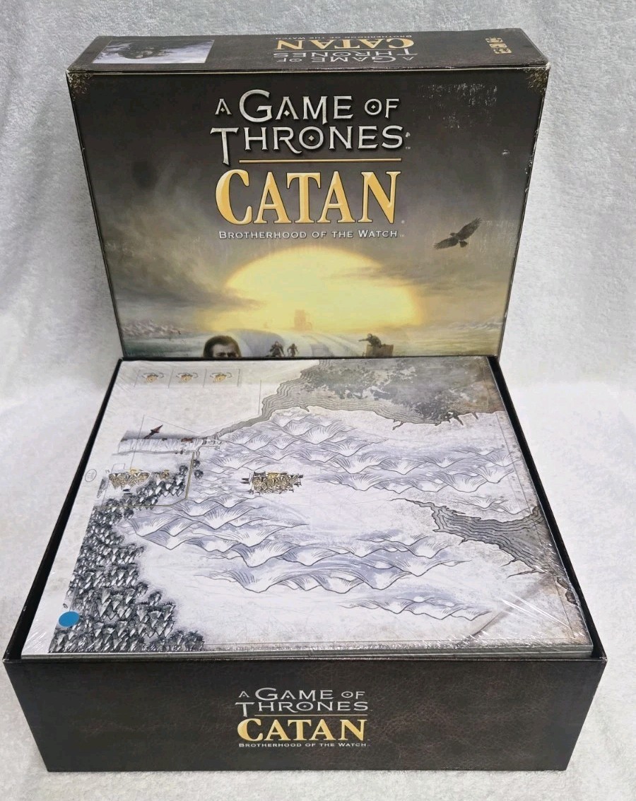 A Game of Thrones Catan: Brotherhood of the Watch Board Game Open Box Complete