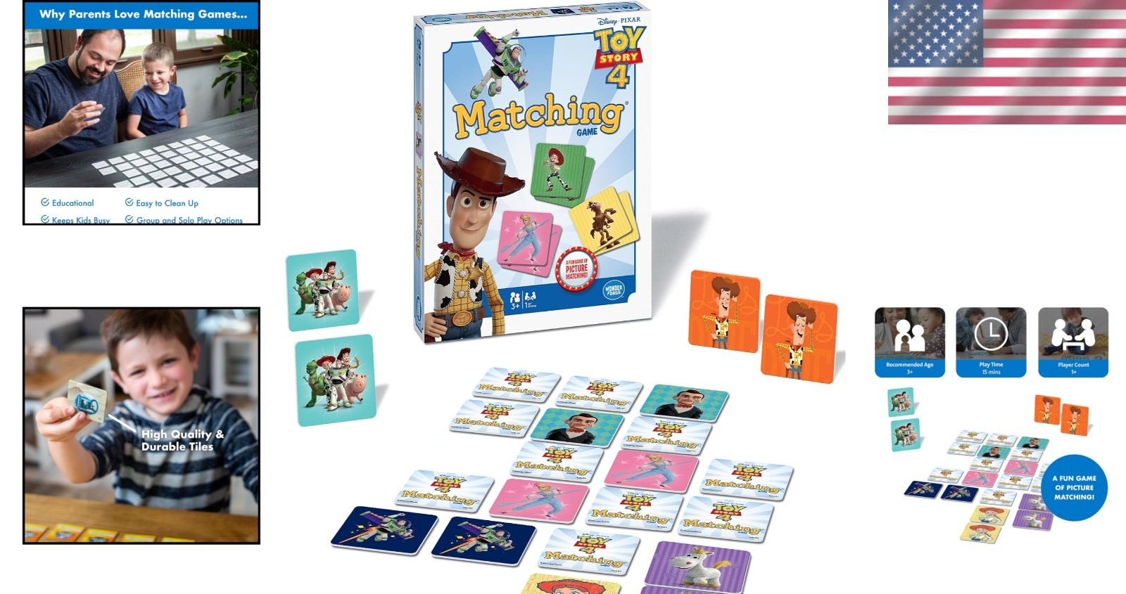 Engaging Toy Story 4 Matching Game for Kids – Develop Focus & Memory Skills