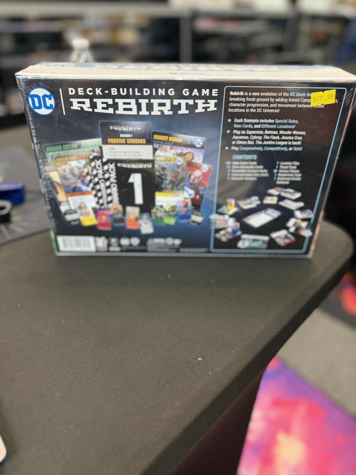 DC deck-building game REBIRTH *BRAND NEW SEALED*