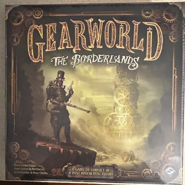 Gearworld the Borderlands FACTORY SEALED board game by Fantasy Flight Games