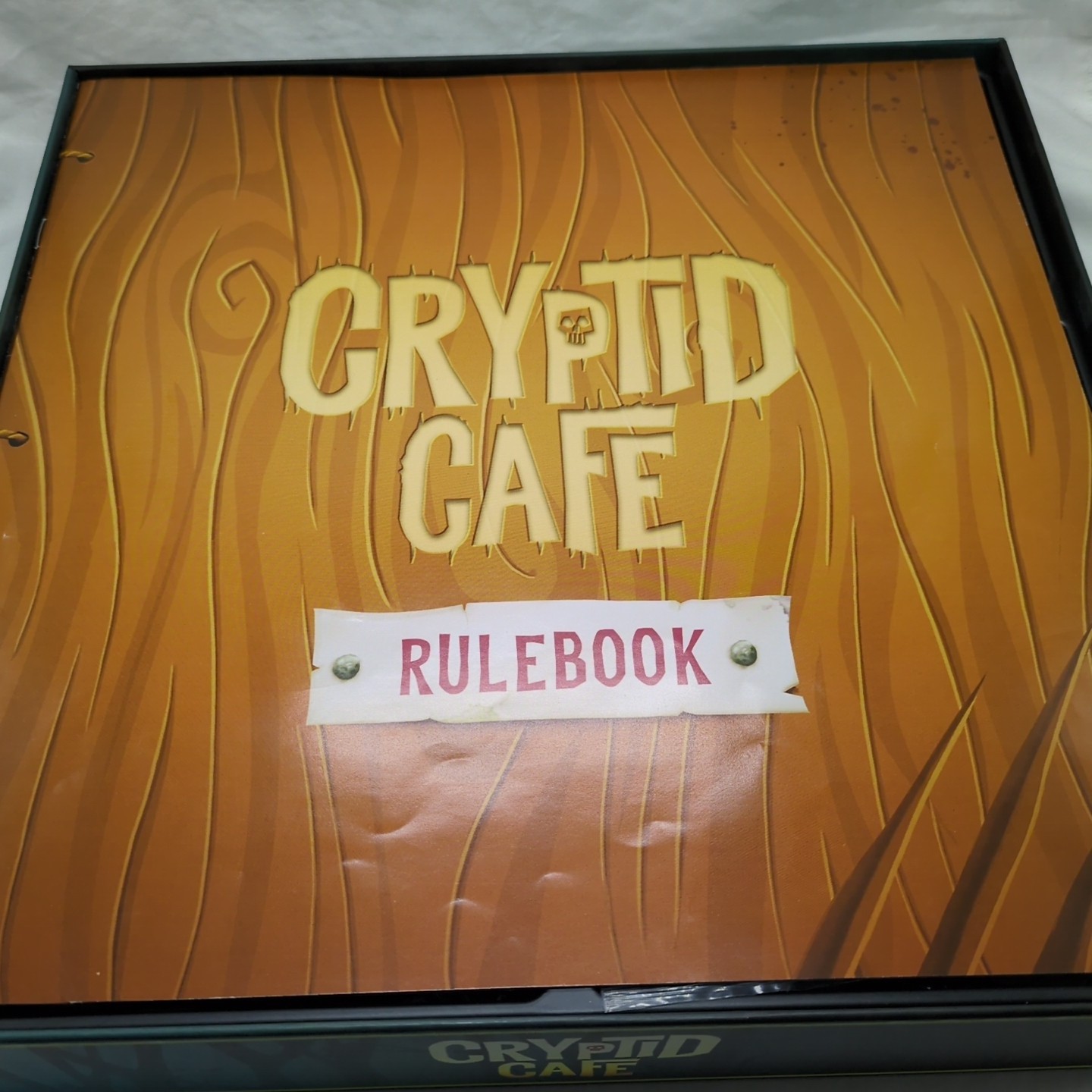 *Incomplete* Cryptid Cafe 25th Century Squatchy Games Board Game