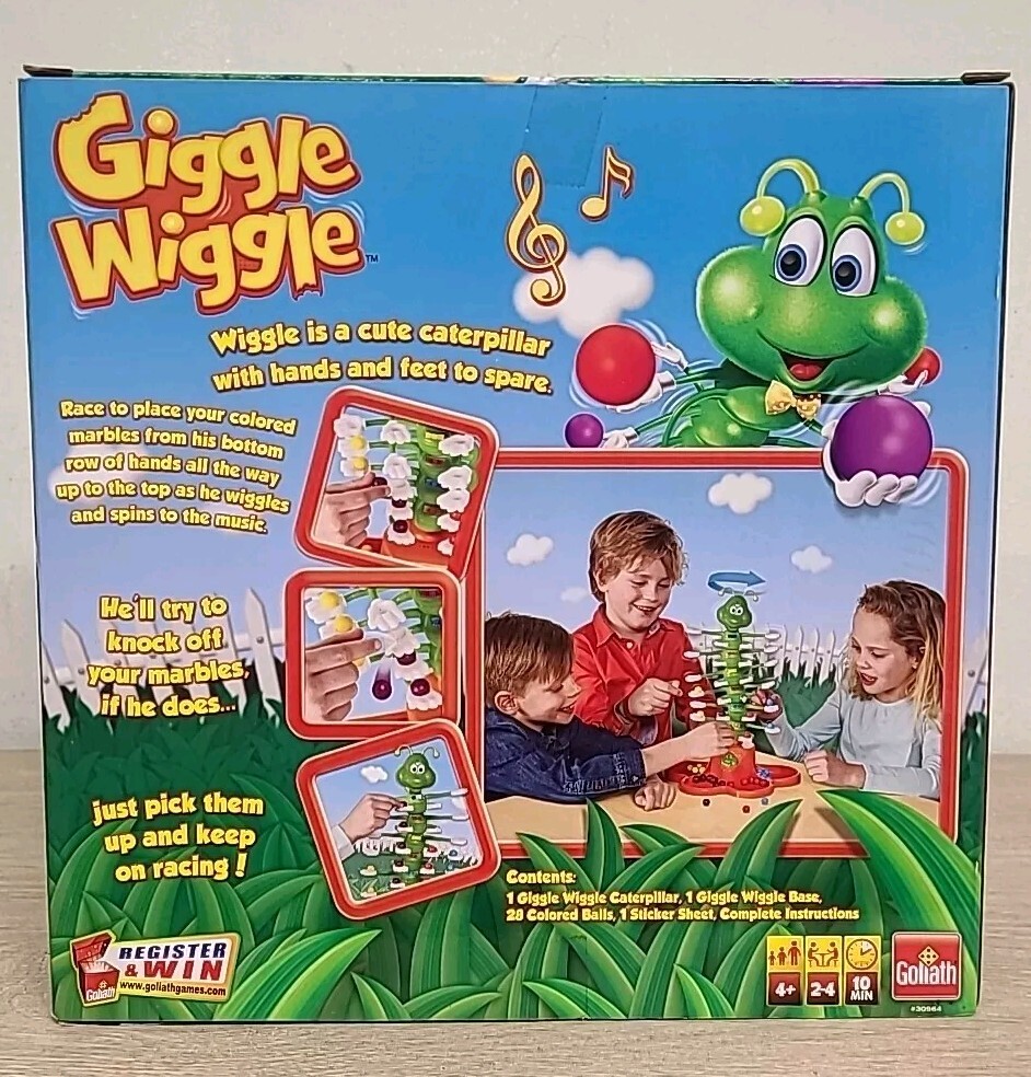 Goliath Giggle Wiggle The Twisting Turning Run Game Multicolor DMG PKG
