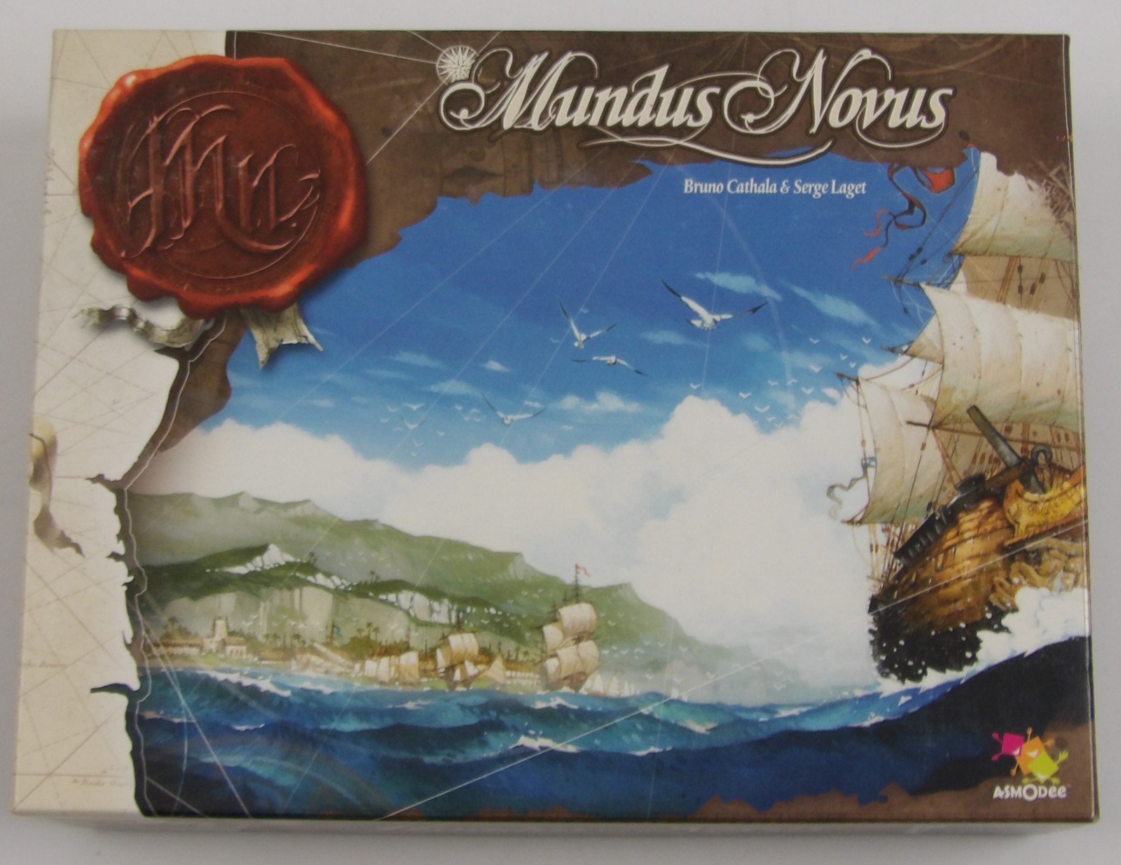 Mundus Novus Tactical Game COMPLETE IN BOX unpunched Asmodee Games