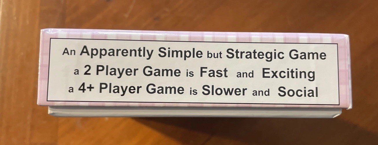 Swipe Card Game – Fun & Strategy for Teens, Adults, Seniors – Open Box NEW