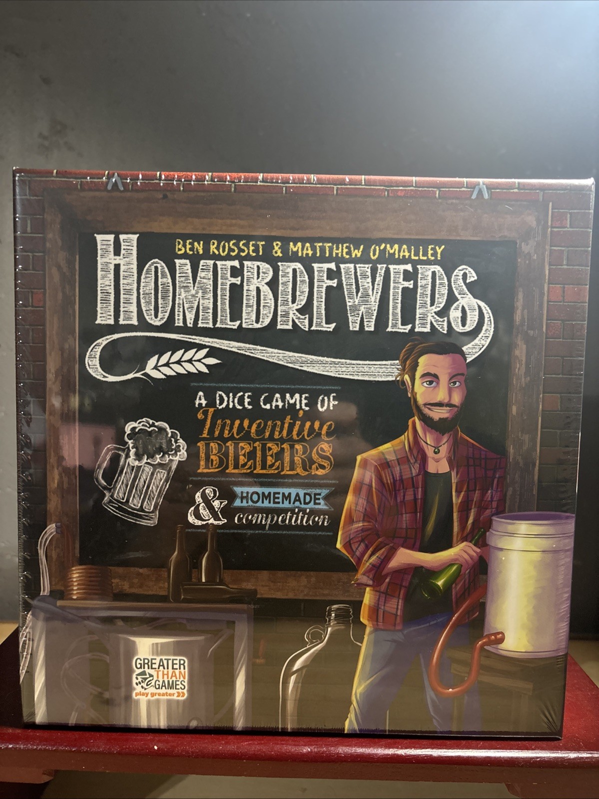 Homebrewers: A Dice Game Of Inventive Beers Greater Than Games New/Sealed