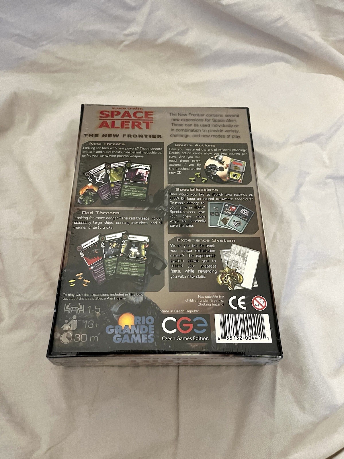 Czech Games Edition Space Alert: The New Frontier Board Game 13+ 1-5 Players NIB