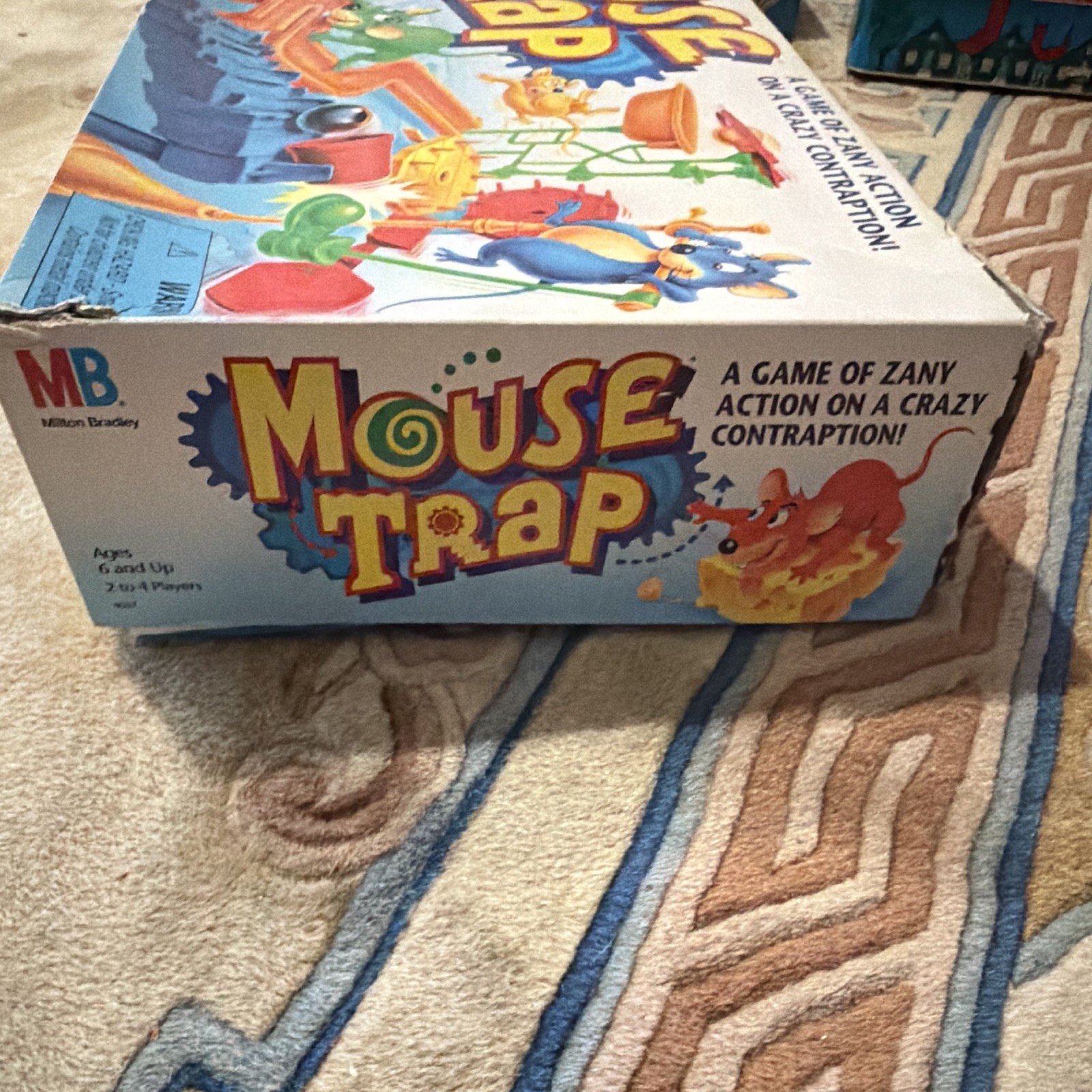 Milton Bradley Mouse Trap Action Board Game Complete 2-4 Players Ages 6+
