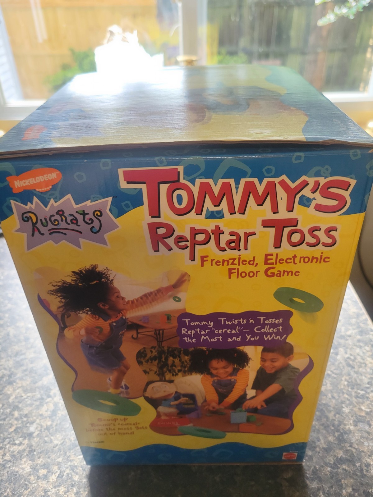 Vintage Rugrats Tommy’s Reptar Toss Electronic Game Ages 4+ 2-4 Players