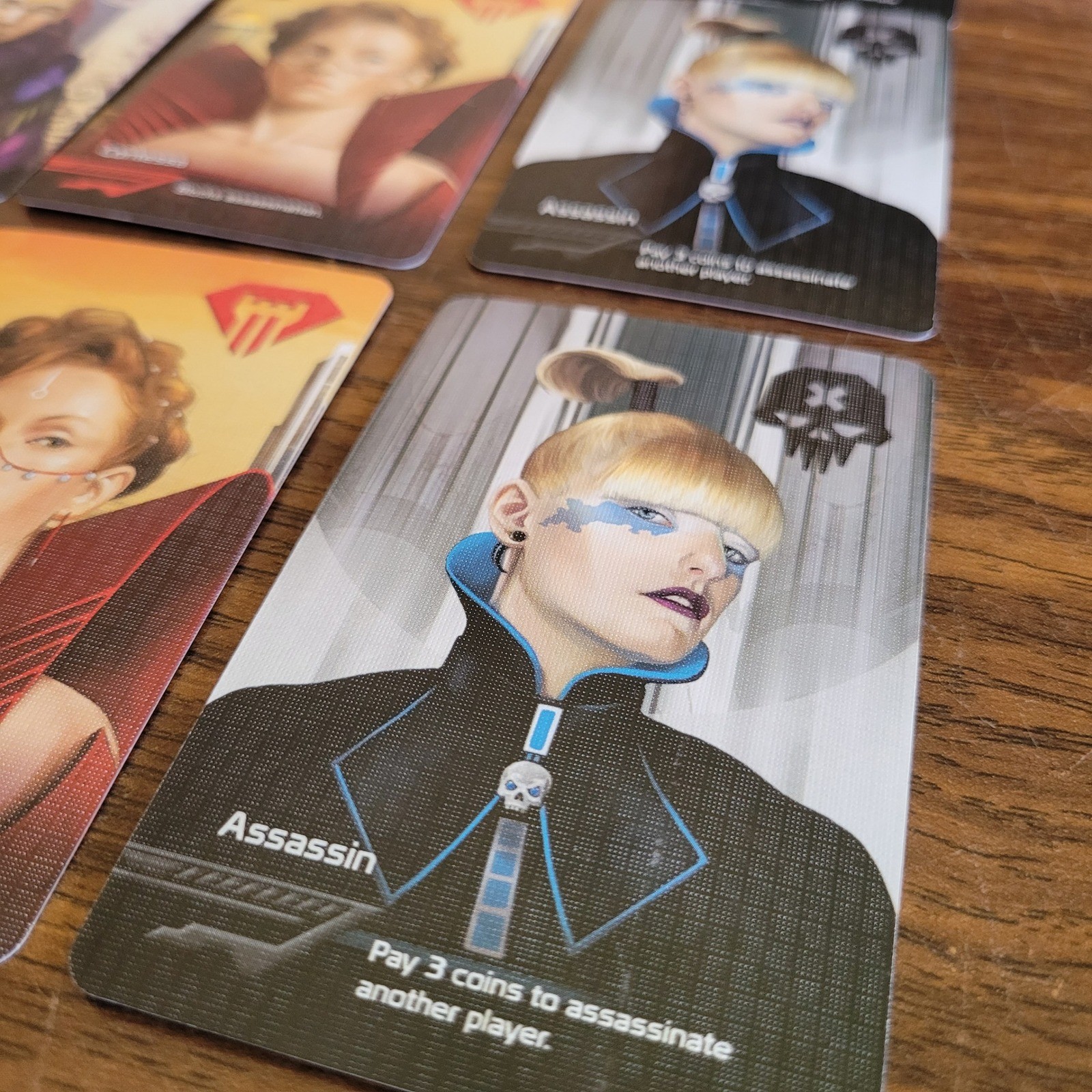 Coup Board Game Bluffing Deduction Strategy Cards Indie Boards Replacement Parts