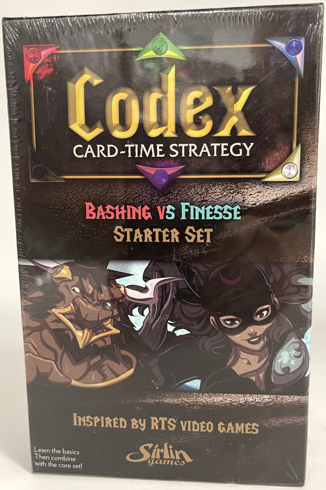 Codex Starter Set Card Time Strategy Bashing v Finesse New Sealed Fantasy Strike