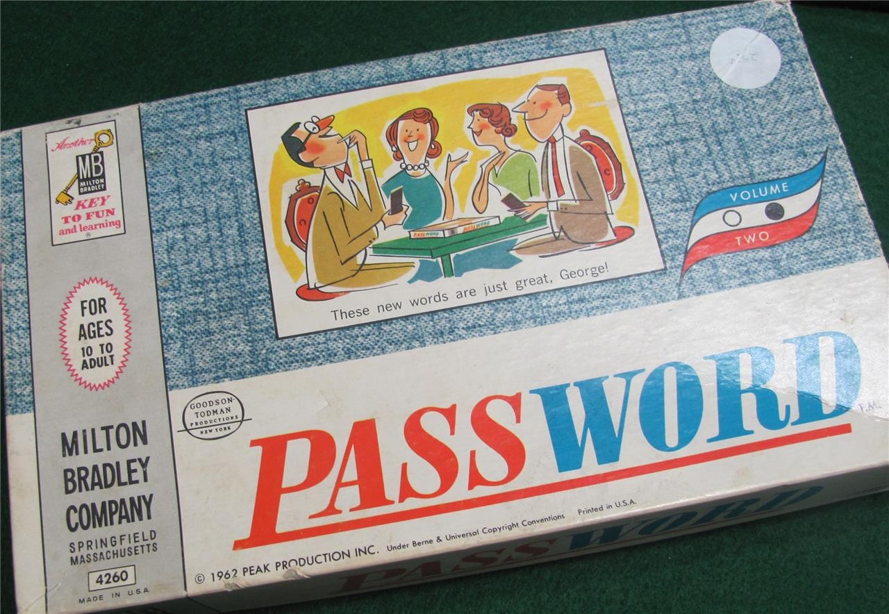 Password COMPLETE Games 1962 Word GAME 4260 MB Party Family