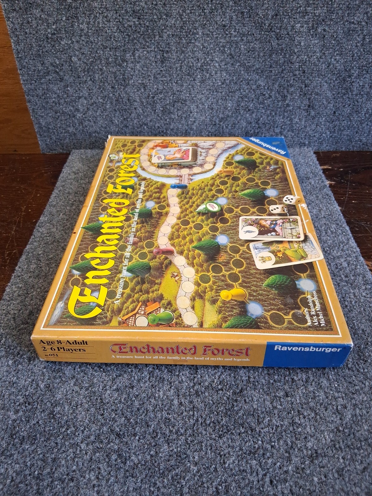 Enchanted Forest Ravensburger Vintage 1982 Board Game NO RULE BOOK