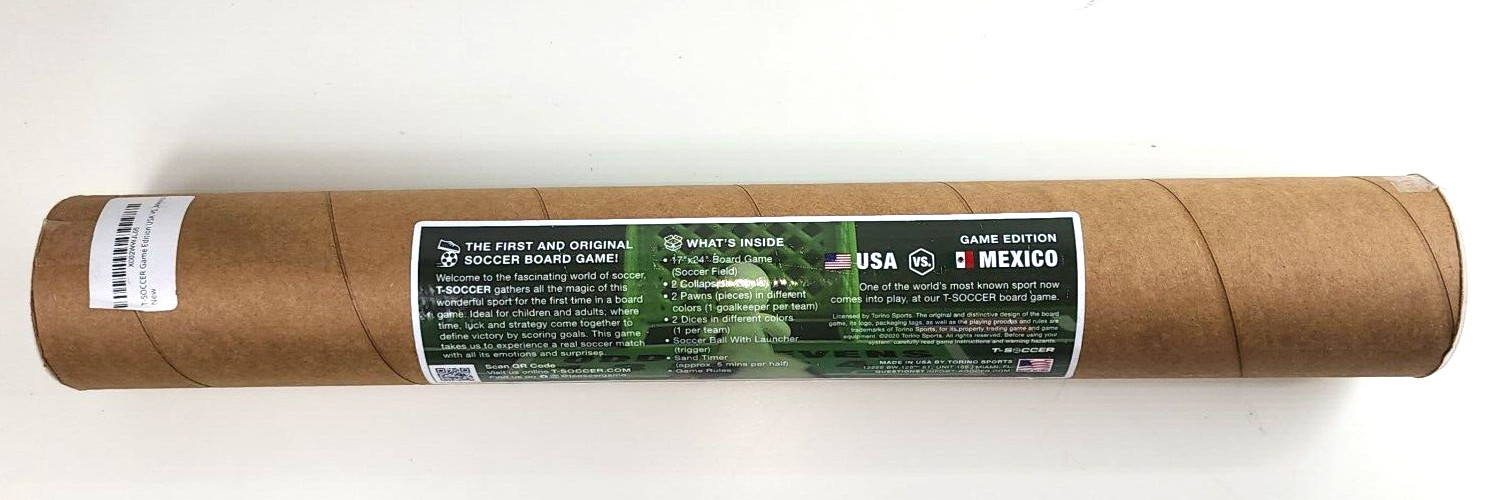 NEW USA v Mexico T-Soccer Game Edition Board Game by Torino Sports