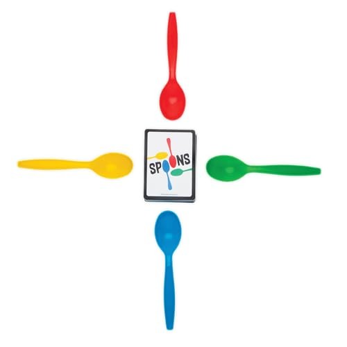 Spoons Card Game Multi Player for Kids Ages 7