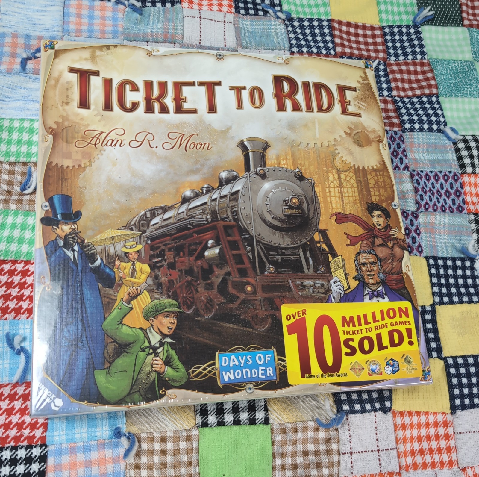 Days of Wonder Ticket To Ride by Alan R. Moon Train Adventure Board Game