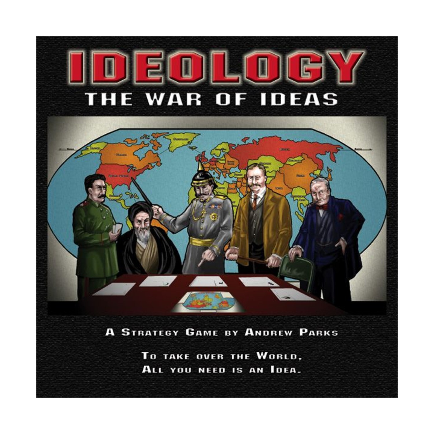 Boardgame Ideology – The War of Ideas (1st Ed) Box SW (New)